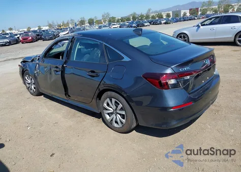 2025 Honda Civic Lx from USA, damaged, VIN 2HGFE2F2XSH566263